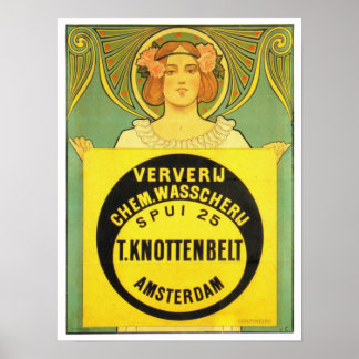 Johann Georg van Caspel Poster Art Nouveau