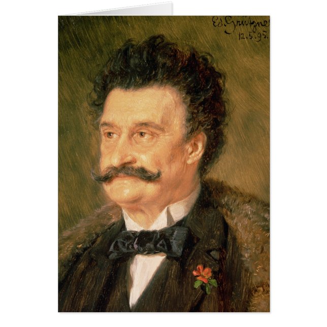 Johann Strauss plus le jeune, 1895 (Devant)