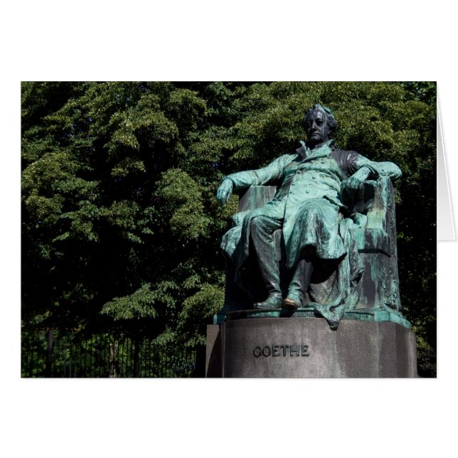 Johann Wolfgang von Goethe (Devant horizontal)