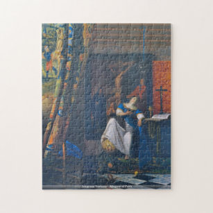 Johannes Vermeer - allégorie de puzzle de foi