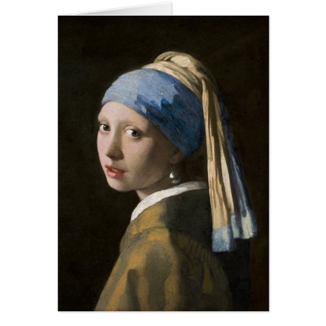 Johannes Vermeer, fille avec une oreille perle (Devant)