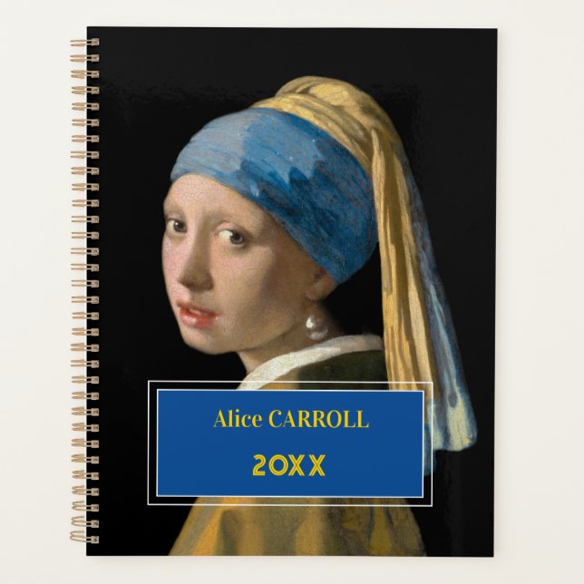 Johannes Vermeer - Fille avec une oreille perle (Devant)