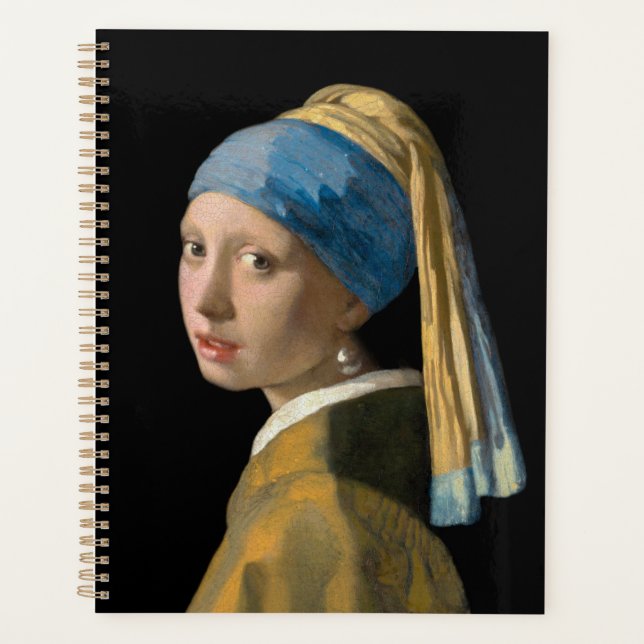 Johannes Vermeer - Fille avec une oreille perle (Devant)