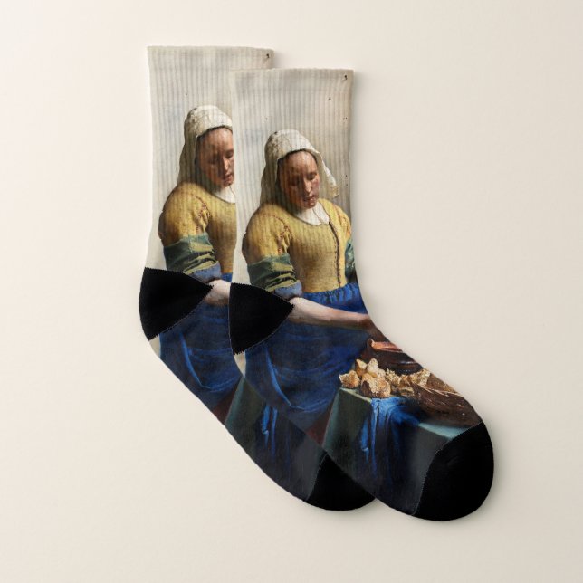 Johannes Vermeer - La Milkmaid (Paire)