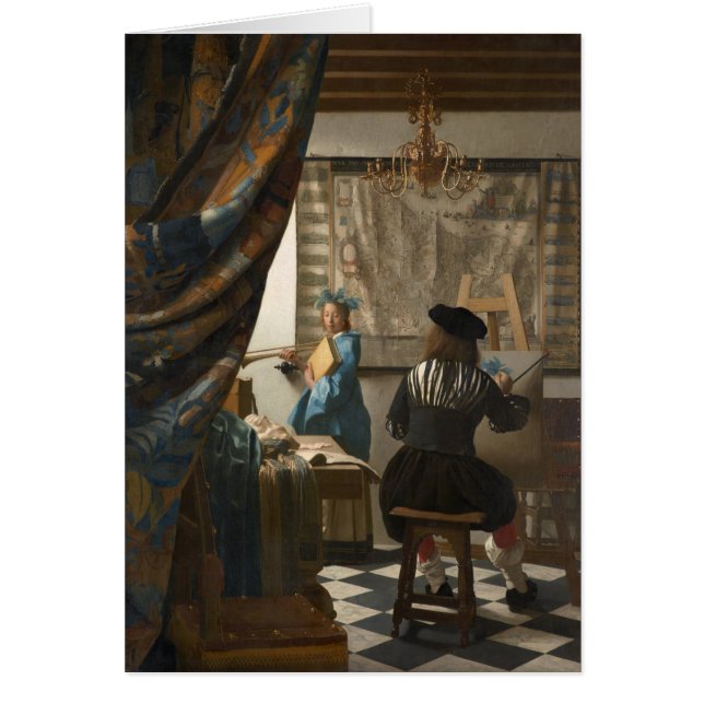 Johannes Vermeer, L'Art De La Peinture (Devant)
