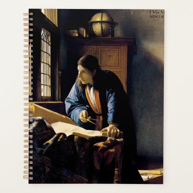 Johannes Vermeer - Le géographe (Devant)