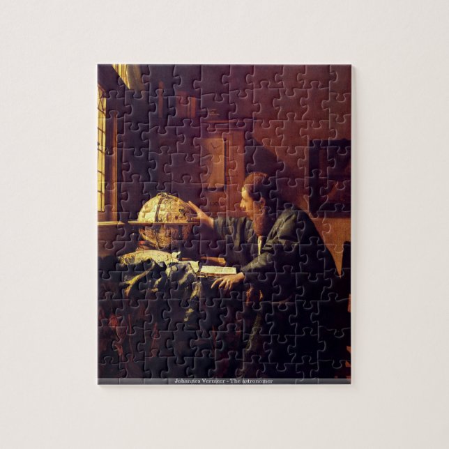 Johannes Vermeer - le puzzle d'astronome (Vertical)