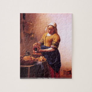 Johannes Vermeer - puzzle de domestique de lait