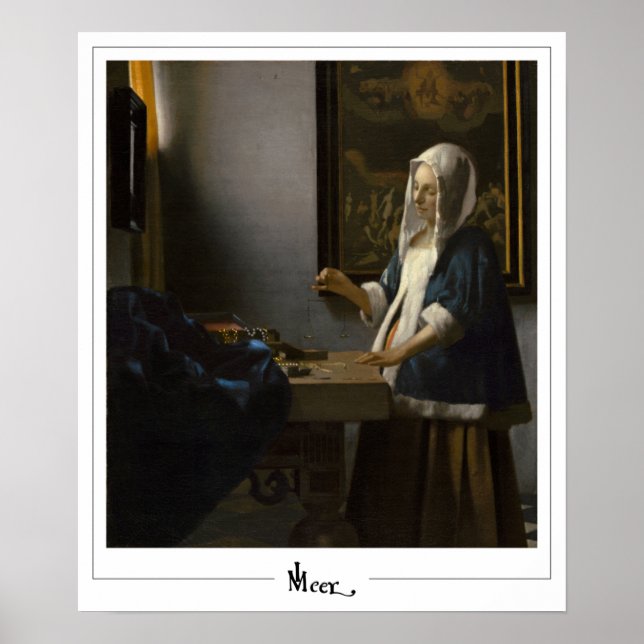Johannes Vermeer Zedign Affiche d'art #37 (Devant)