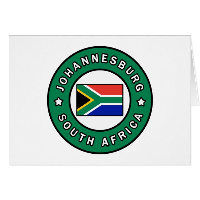 Johannesburg Afrique du Sud (Devant horizontal)