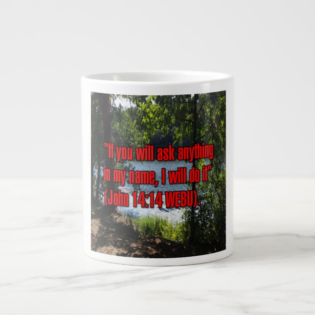 John 14:14 WEBU Mug (Devant)