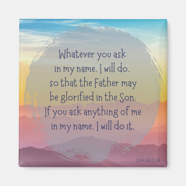 John 14 Magnet (Devant)