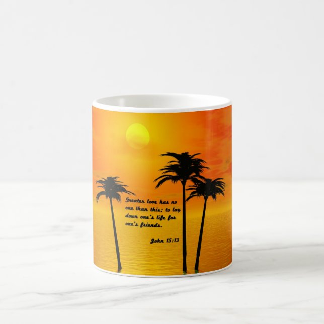 John 15:13 tasse de café (Centre)