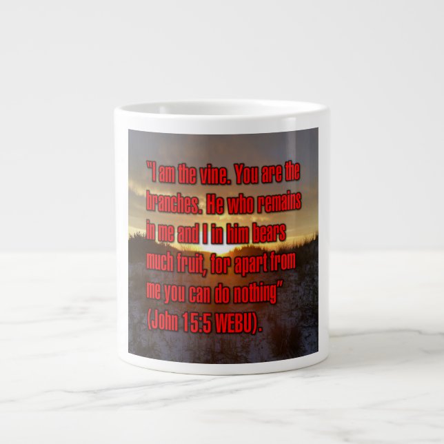 John 15:5 WEBU Mug (Devant)