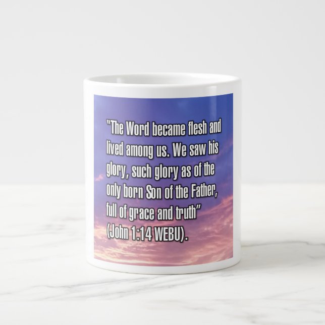 John 1:14 WEBU Mug (Devant)