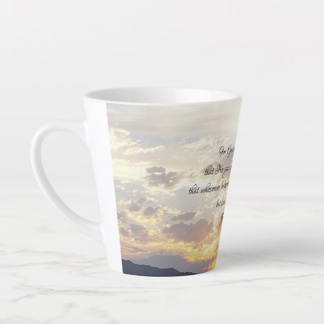 John 3:16 Latte Mug (Gauche)