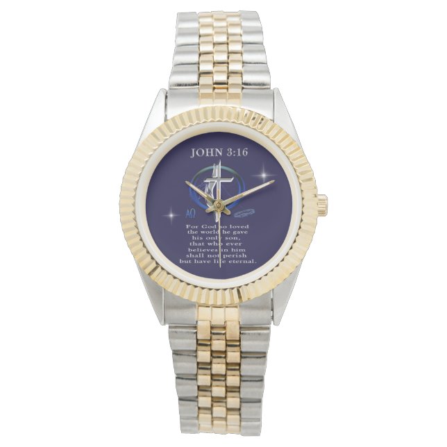 John 3:16 montres (devant)