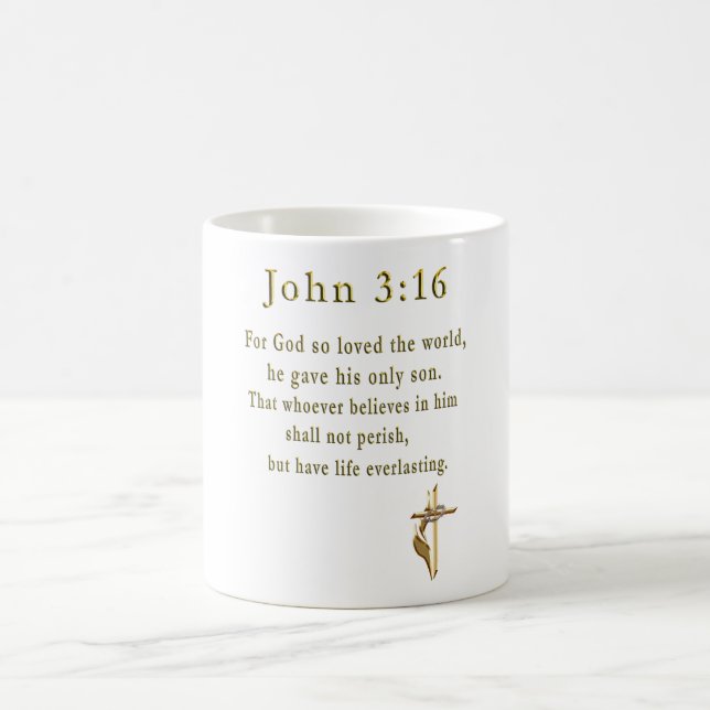 John 3:16 Mugs (Centre)