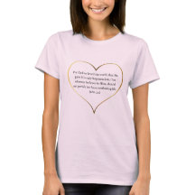John 3:16 T-shirt féminin