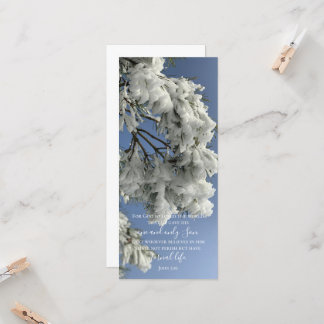 John 3:16 Texte personnalisé | Photo originale de