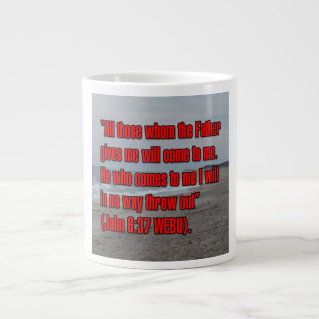 John 6:37 WEBU Mug (Devant)