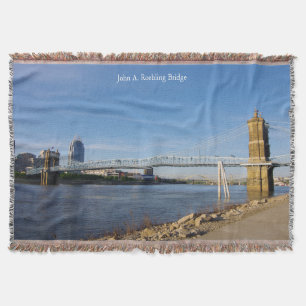 John A. Roebling Bridge jeter la couverture