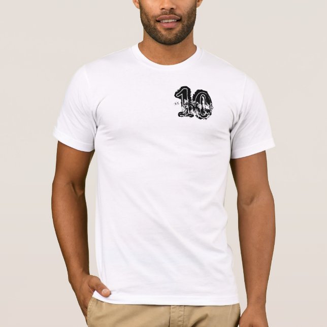 John Acquaviva 10 - T-shirt d'édition limitée (Devant)