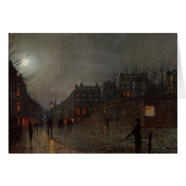 John Atkinson Grimshaw | Rentrer à Dusk, 1882 (Devant horizontal)