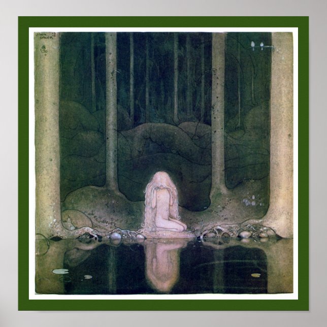 John Bauer ( 1913 ) Tuvstarr Poster (Devant)