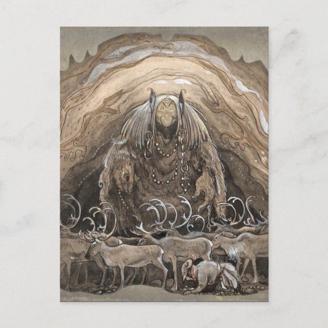 John Bauer Nilas offre carte postale CC0511 (Devant)