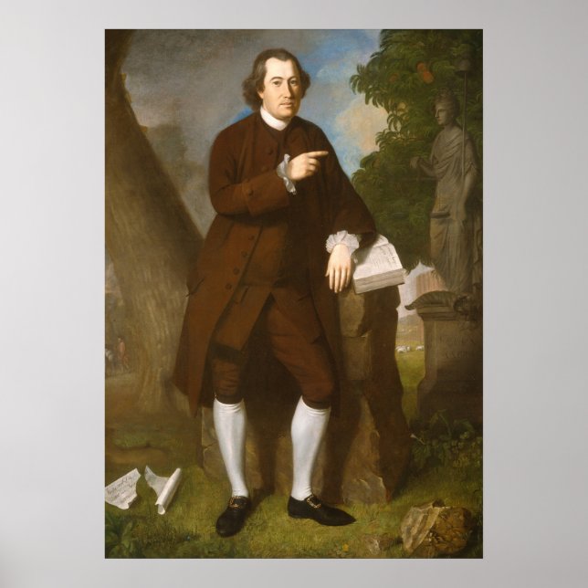 John Beale Bordley - Charles Peale Fine Art Poster (Devant)