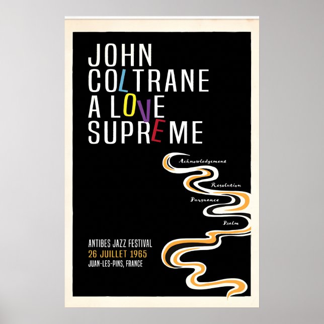 John Coltrane, A Love Supreme , Impression Origina (Devant)