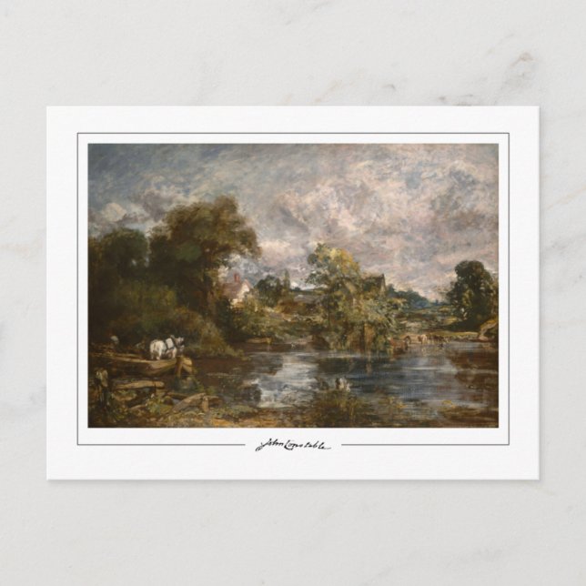 John Constable #16-2 - Carte postale d'art fin (Devant)