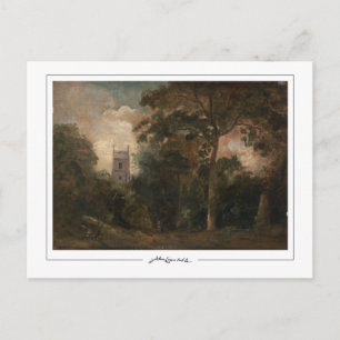 John Constable #17 - Carte postale d'art fin