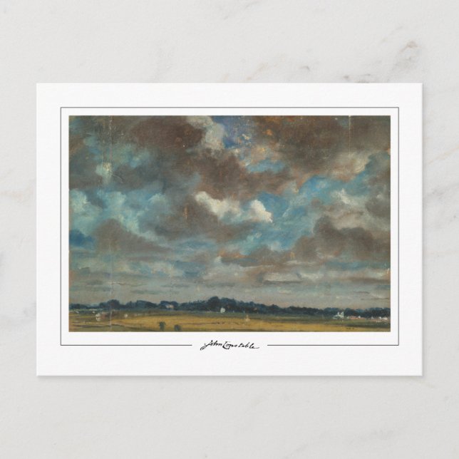 John Constable #21 - Carte postale d'art fin (Devant)