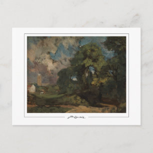 John Constable #245-2 - Carte postale d'art fin