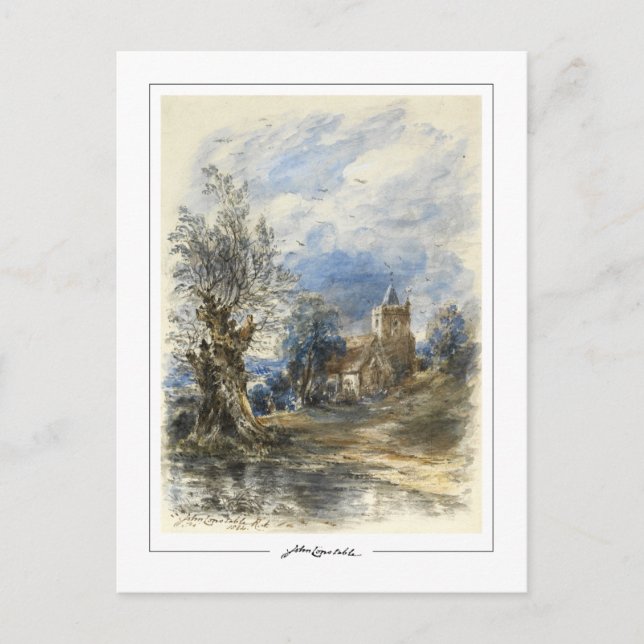 John Constable #256-2 - Carte postale d'art fin (Devant)