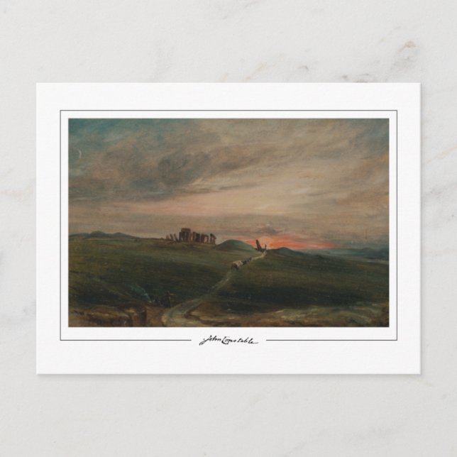 John Constable #29-2 - Carte postale d'art fin (Devant)