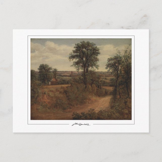 John Constable #29 - Carte postale d'art fin (Devant)
