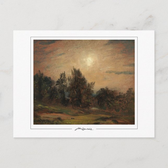 John Constable #335-2 - Carte postale d'art fin (Devant)
