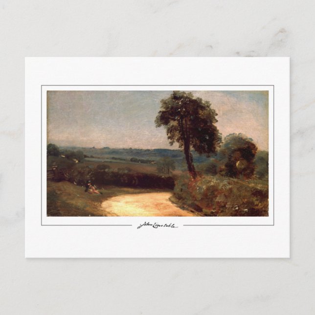 John Constable #37-2 - Carte postale d'art fin (Devant)