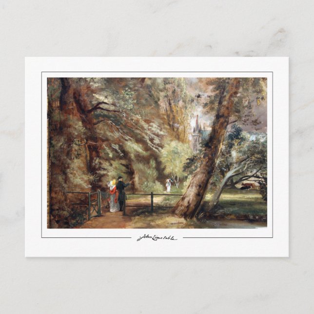 John Constable #409 - Carte postale d'art fin (Devant)