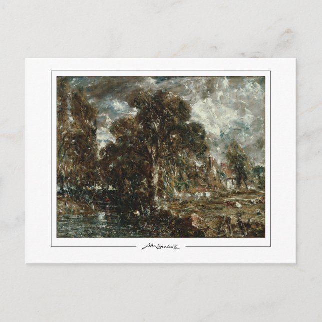 John Constable #9 - Carte postale d'art fin (Devant)