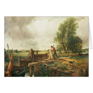 John Constable un bateau passant une serrure