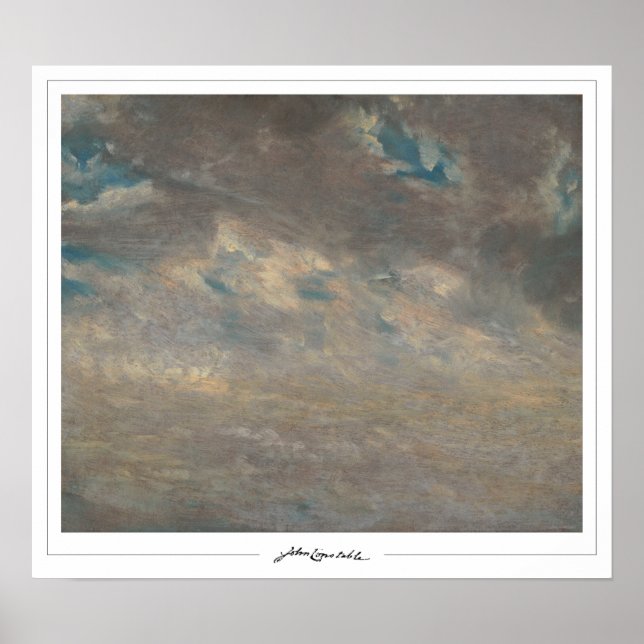 John Constable Zedign Poster d'art #15 (Devant)