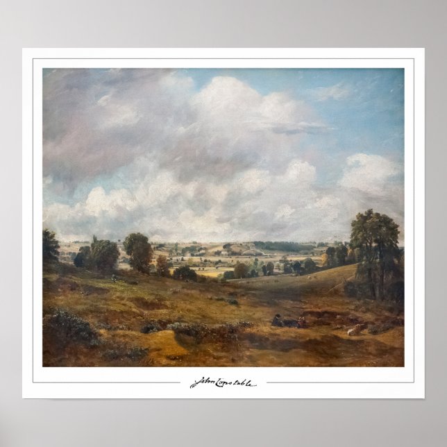 John Constable Zedign Poster d'art #152-2 (Devant)