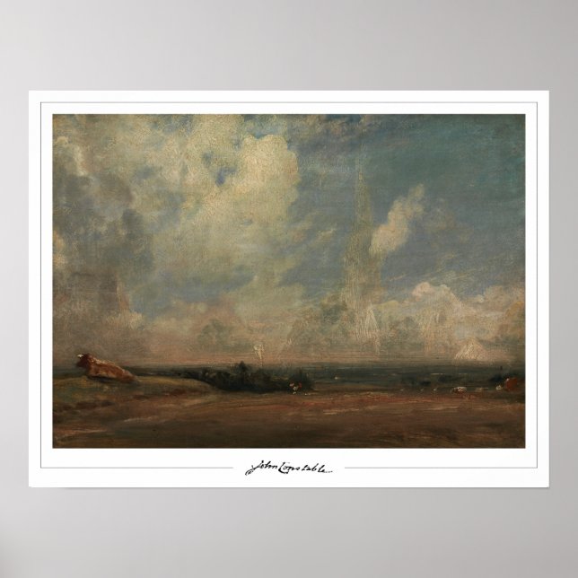 John Constable Zedign Poster d'art #18 (Devant)