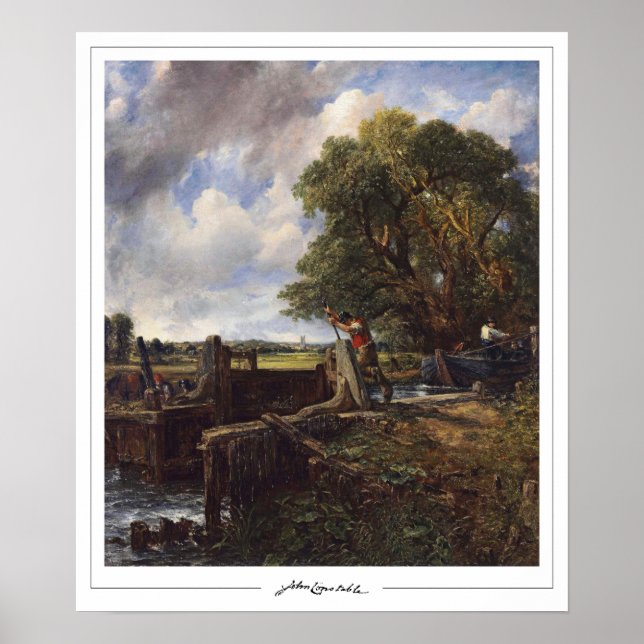 John Constable Zedign Poster d'art #184-2 (Devant)