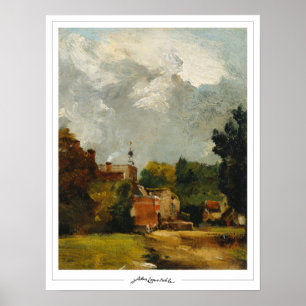 John Constable Zedign Poster d'art #1-2