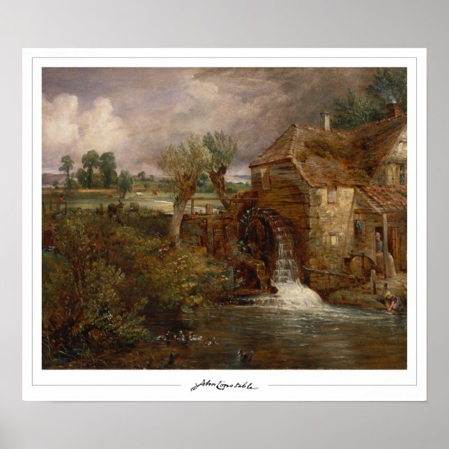 John Constable Zedign Poster d'art #36 (Devant)